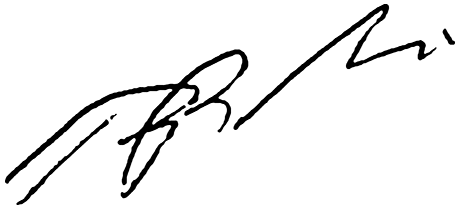 Brad Banducci signature